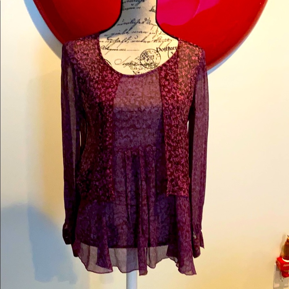 CAbi Sheer Top